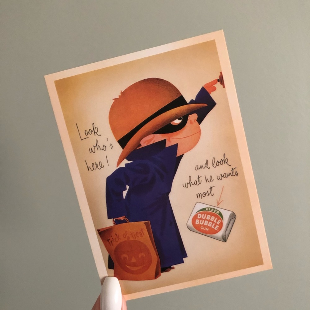 🌻10/$10🌻 Vintage Ad Postcard Art Wall Deco